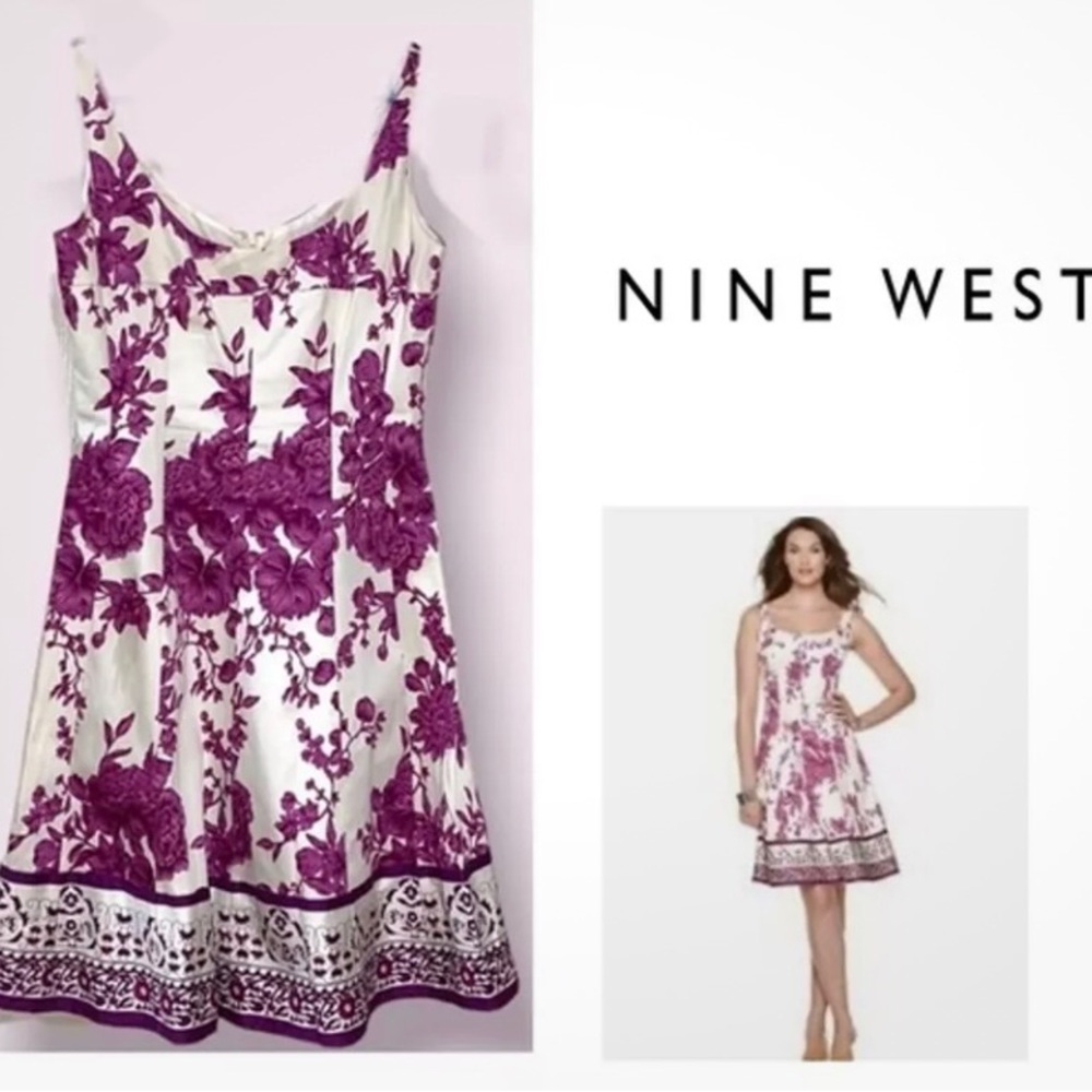 Nine West flower dress
